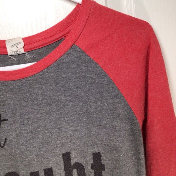 Arkansas Razorbacks Don’t Doubt The Snout Womens Small Quarter Sleeve Shirt - Picture 5 of 16